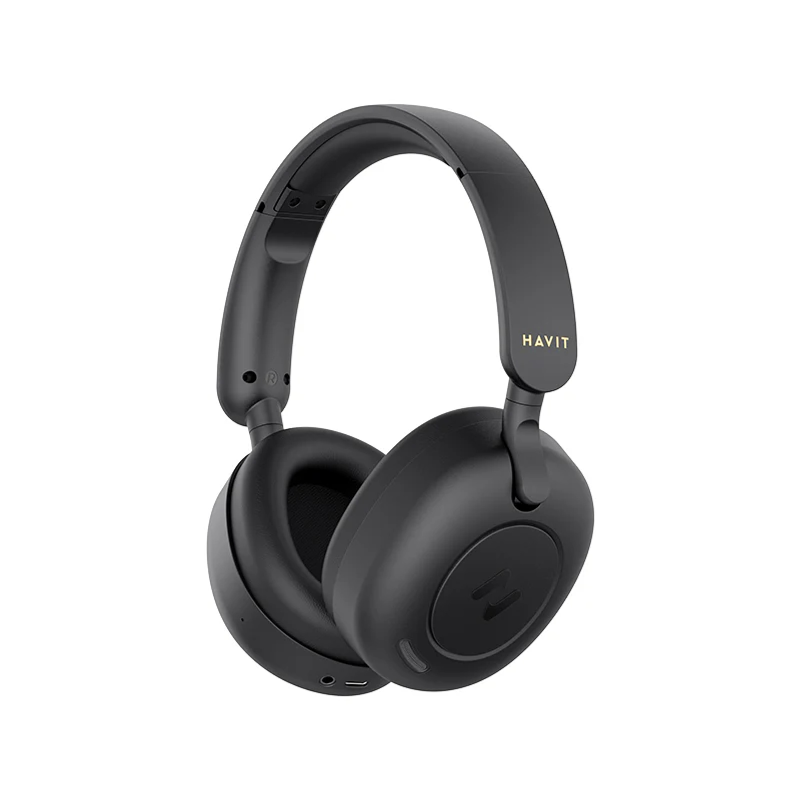 Havit Hybrid Active Noise Cancelling Wireless Headphone - Black